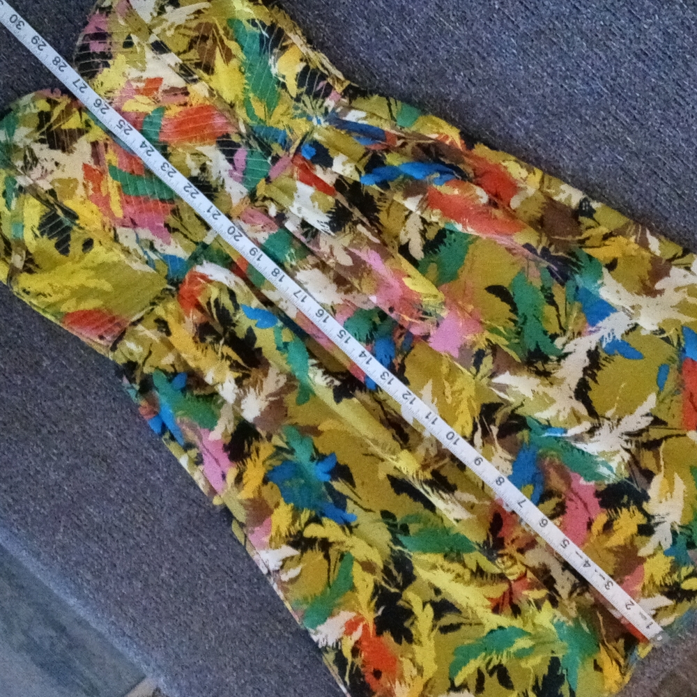 💚MM Couture by Miss Me💚 - Abstract Multi Color Cocktail Dress - Picture 13 of 14
